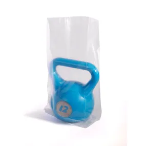 50" x 48" x 84" x 4 mil Clear Eco-Manufactured Plastic Side-Gusseted Bags (Roll of 25)
