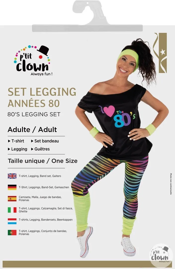 Adult 80's Legging Costume