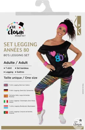 Adult 80's Legging Costume