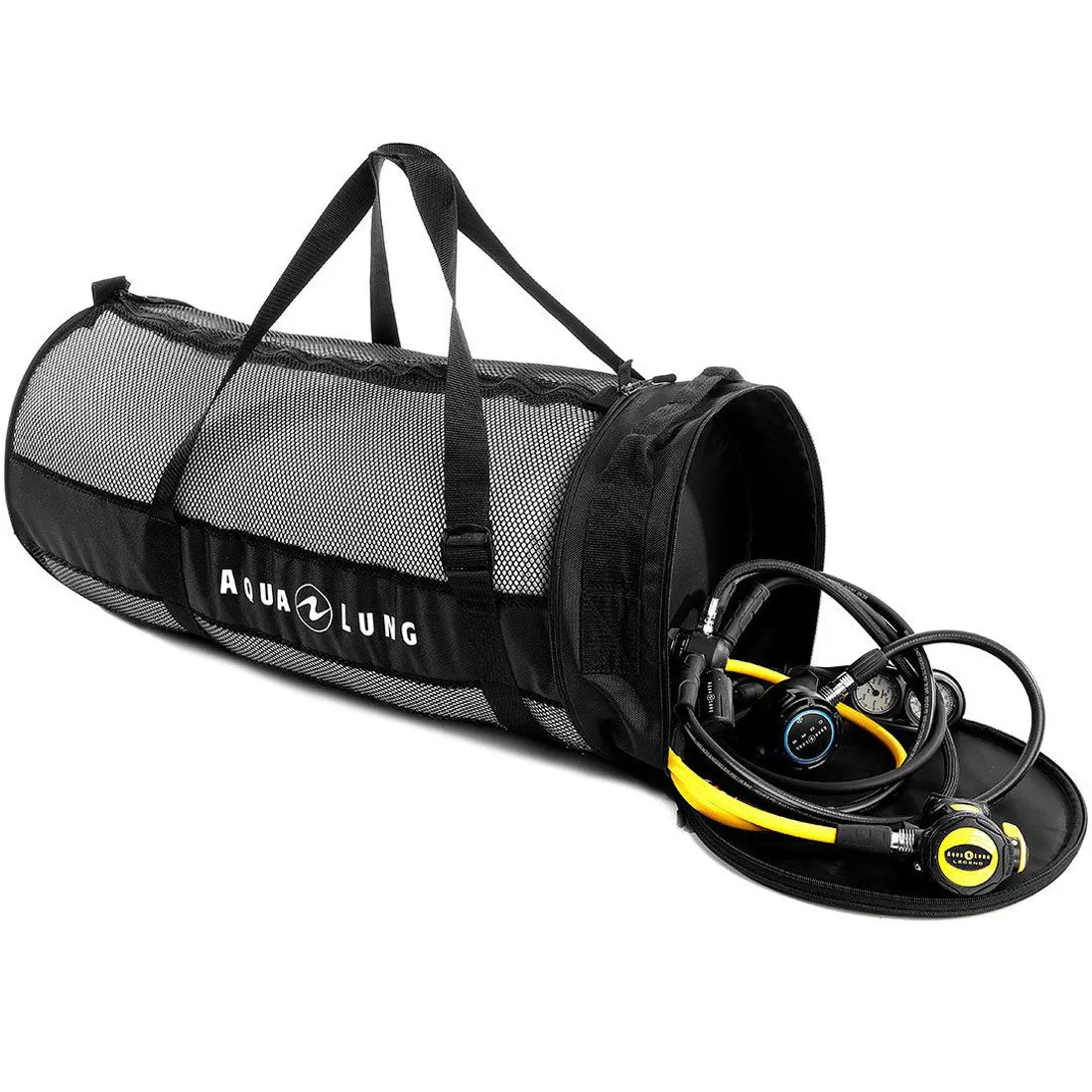 Aqua Lung Explorer II Collapsible Mesh Duffel for Heavy Regulators and Delicate Dive Computer