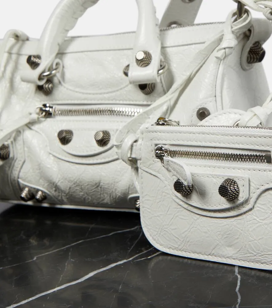 Balenciaga Le Cagole Mini leather duffel bag