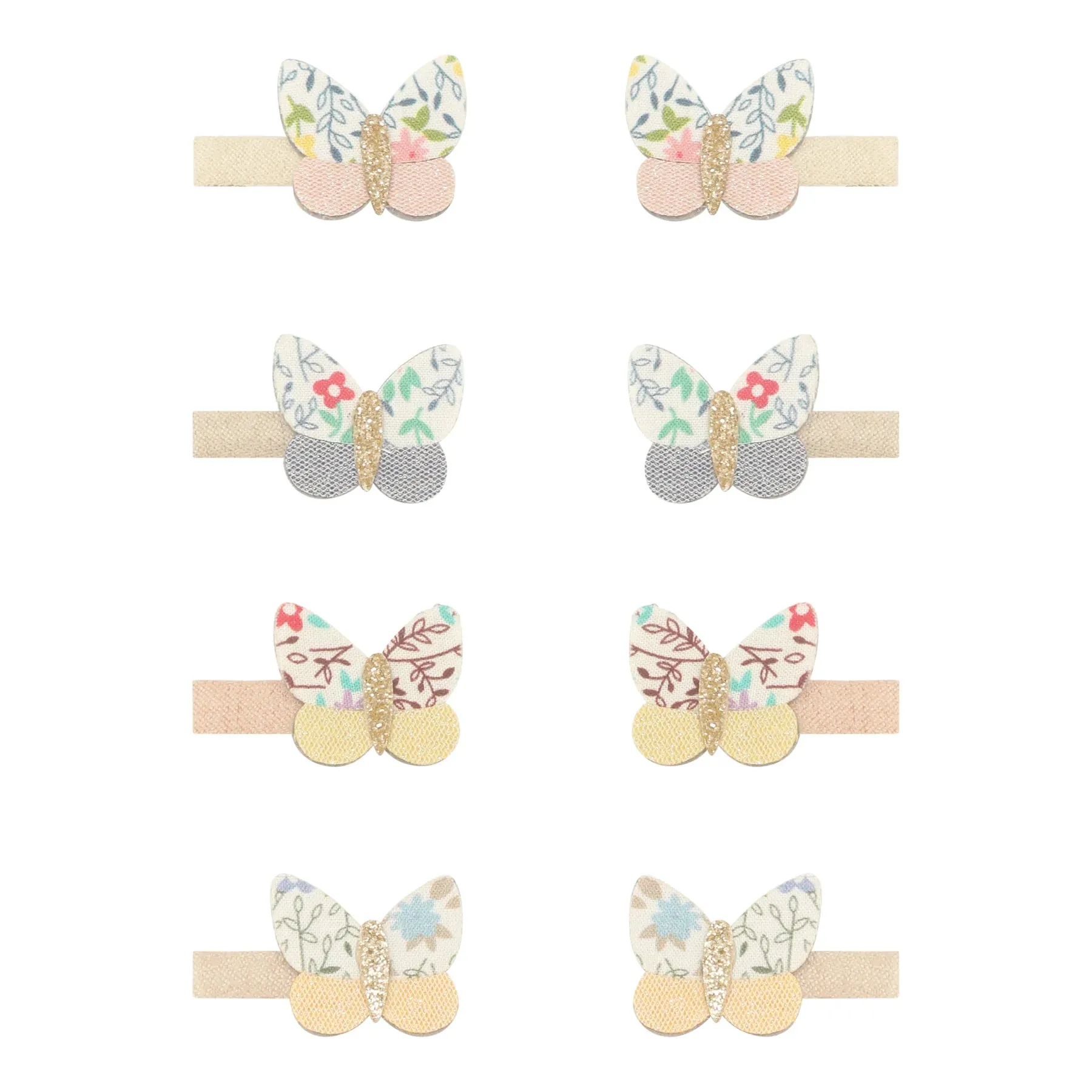 Betty butterfly mini clips
