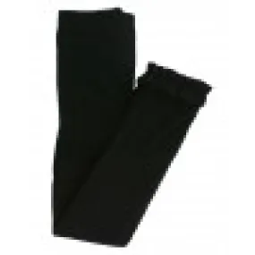 Black Footless Ruffle Tights