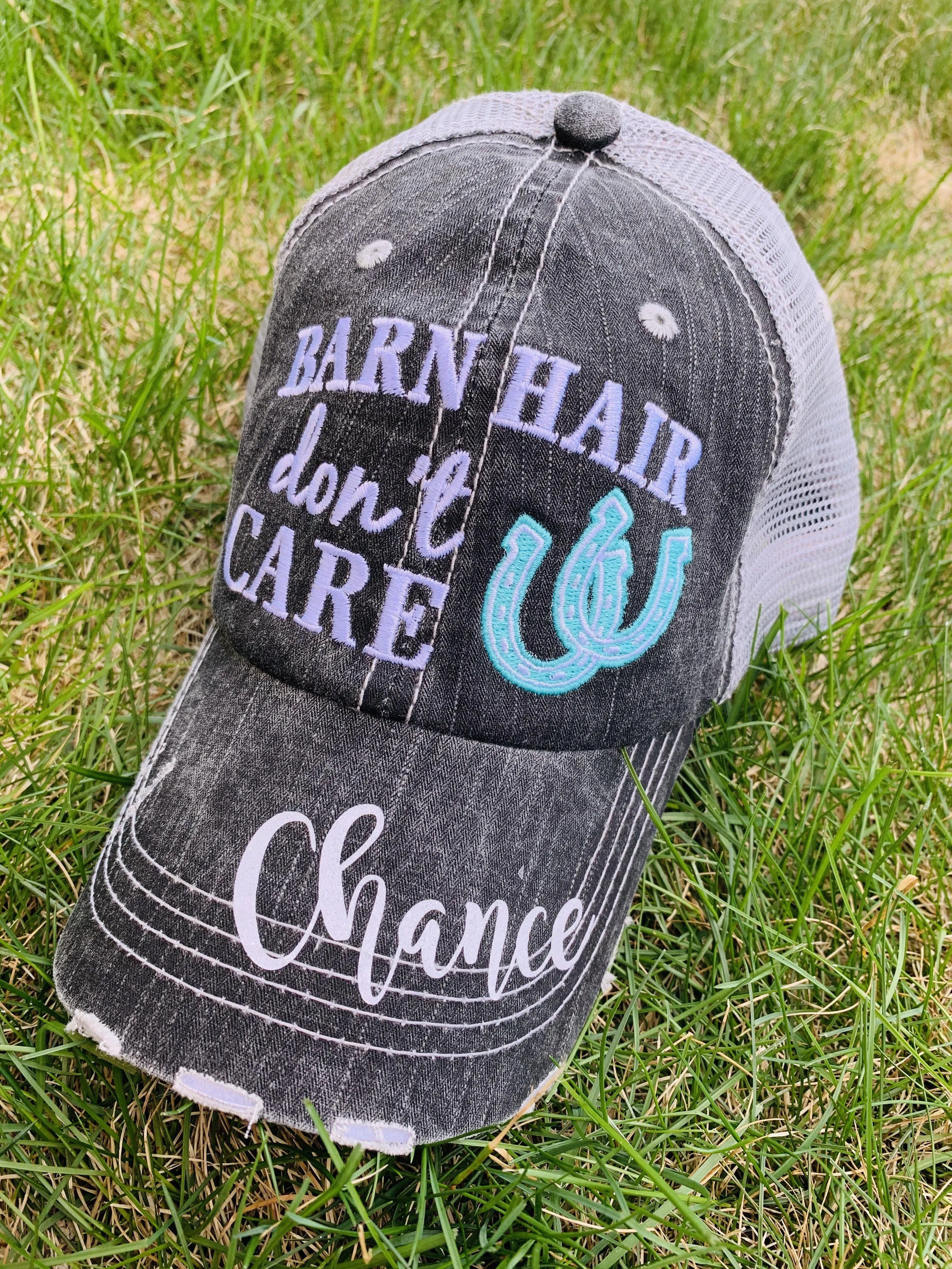 Boat hats Boat hair dont care FREE ship are Embroidered distressed gray trucker hats Anchors Pink Teal Boating