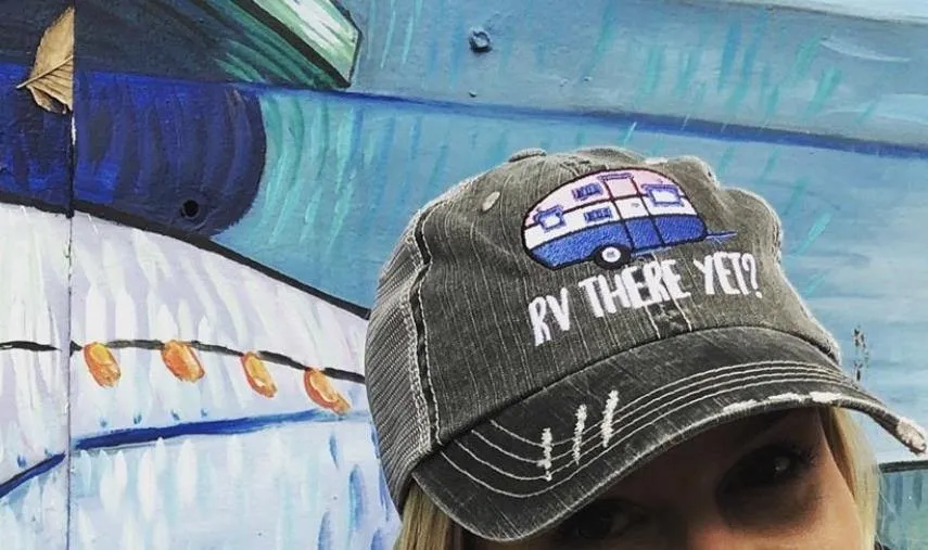 Boat hats Boat hair dont care FREE ship are Embroidered distressed gray trucker hats Anchors Pink Teal Boating