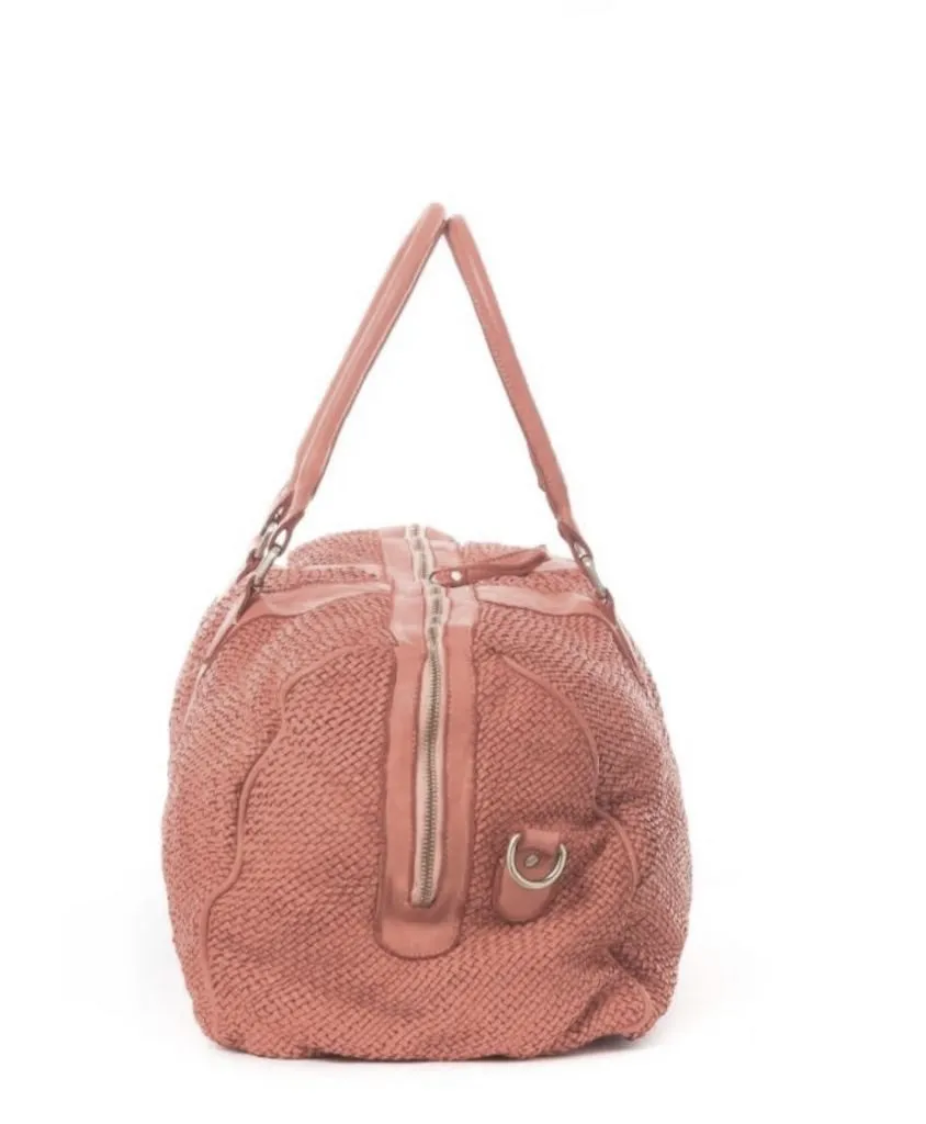 BZNA Bag Viona Taupe Italy Designer Weekender Unisex Reise Tasche Handtasche Schultertasche Leder Shopper Neu