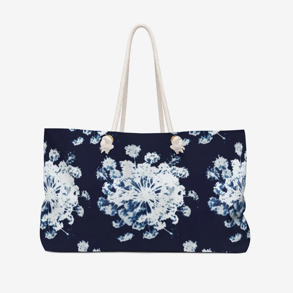 Carrot Flower Flow Weekender Bag