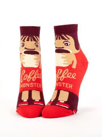 Coffee Monster Socks (Women's)