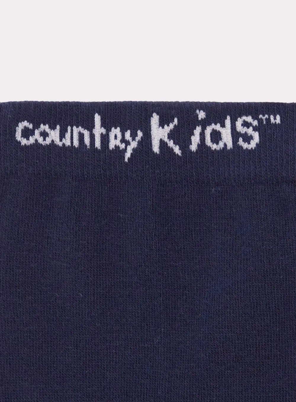 Cotton Tights in Navy