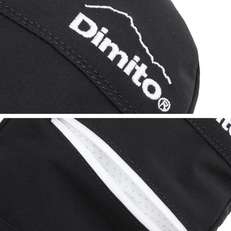 Dimito Block Zip Mitten Glove-BLACK