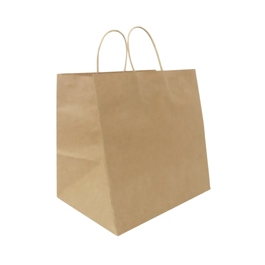 Ecopack Extra Wide Twisted Handle Paper Bags (1 Pack/25 Bags)