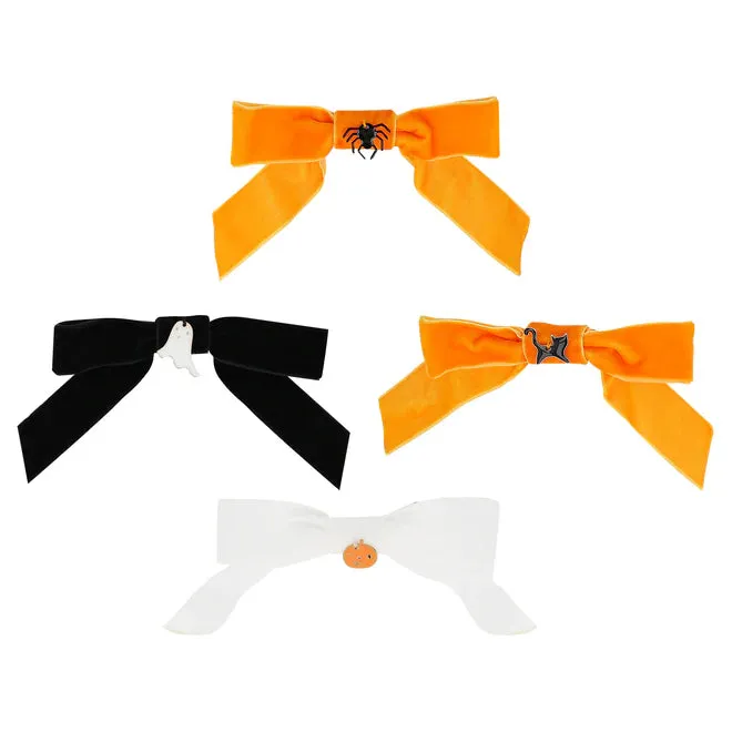 Hair Clips - Velvet Bow