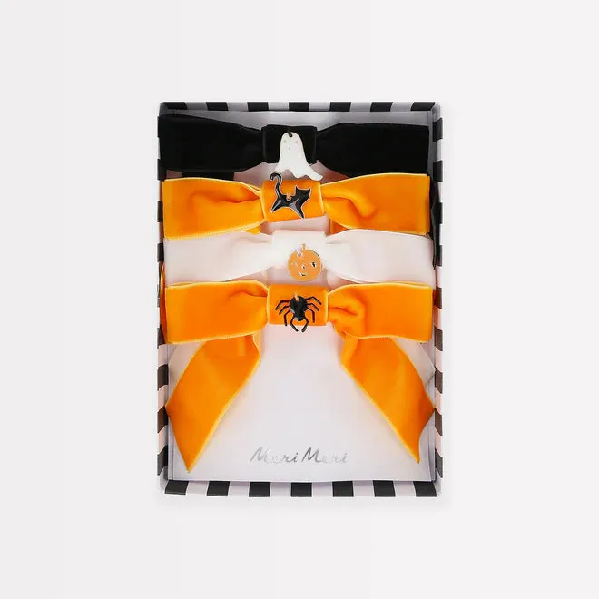 Hair Clips - Velvet Bow