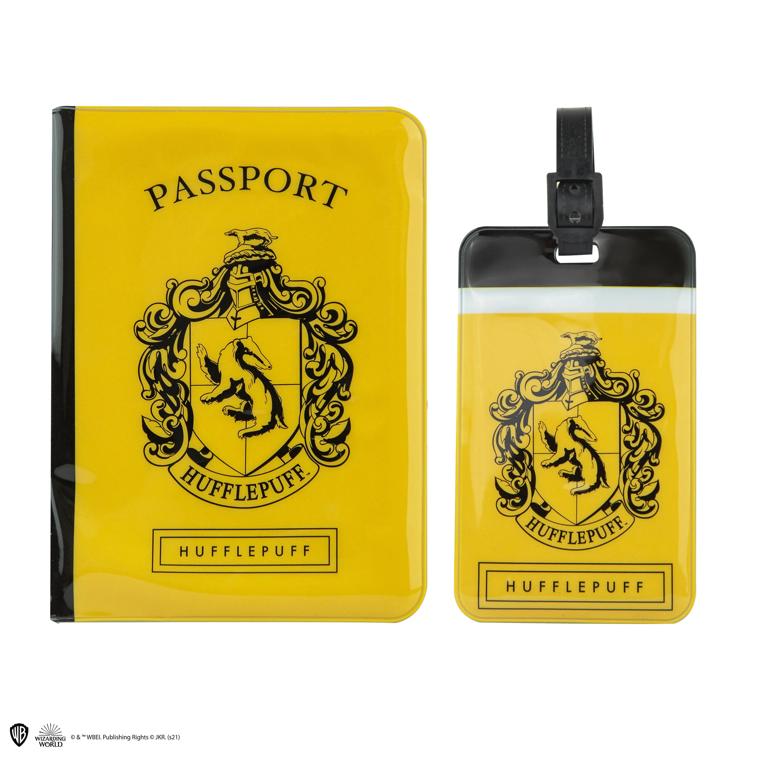 Hufflepuff Luggage Tag & Passport Cover Set