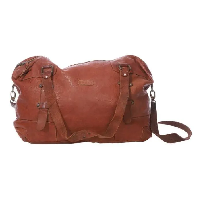 Leather Duffel Tan