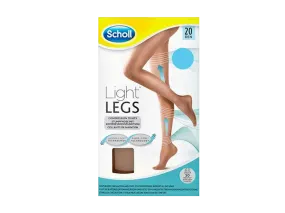 Light Legs Tights Tan 20 Den Large 1 Pair