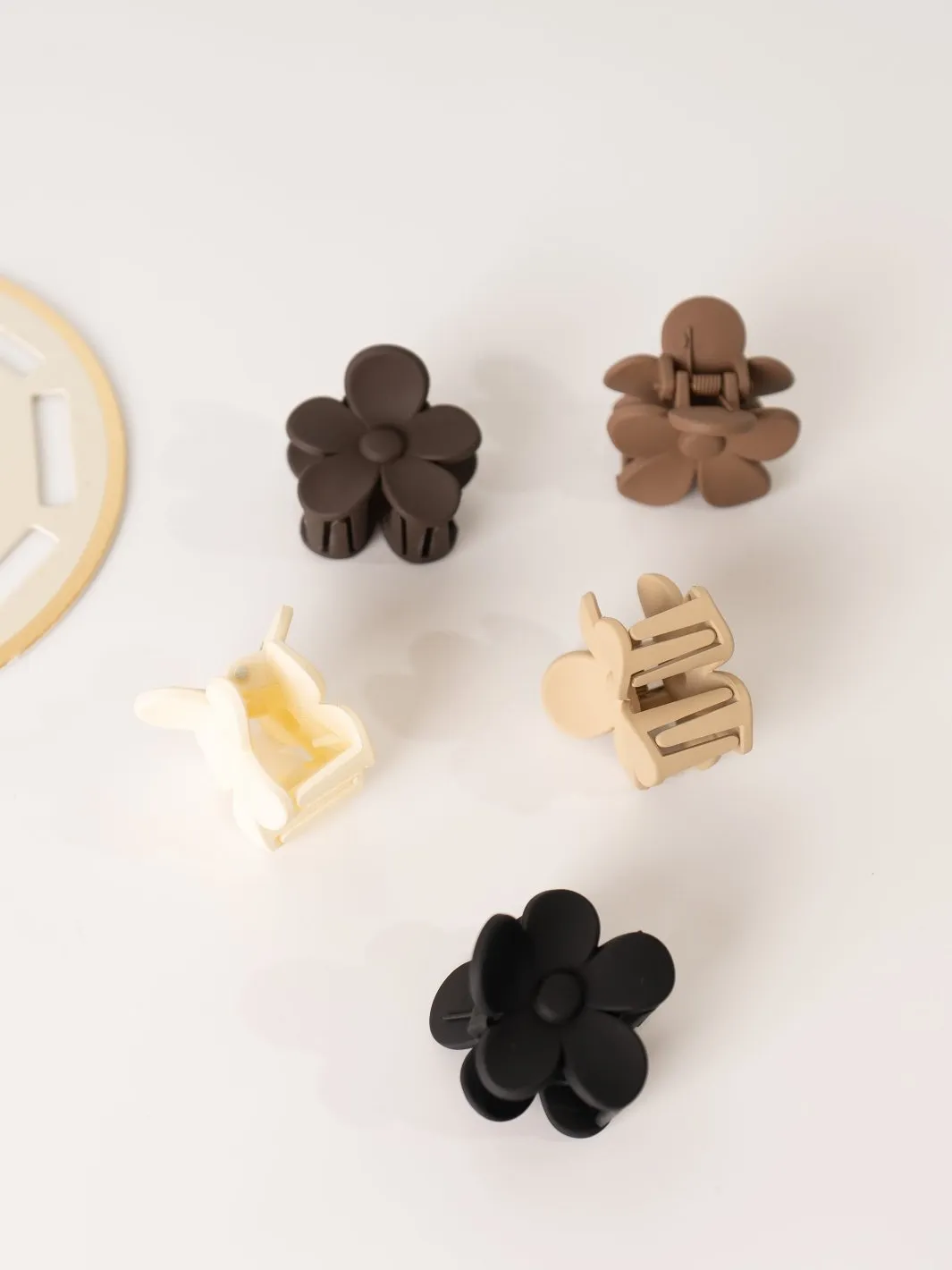 Mini Flower Claw Clip Set