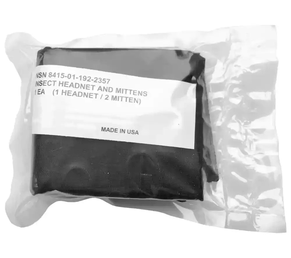 Mosquito Headnet and Mittens NSN: 8415-01-192-2357