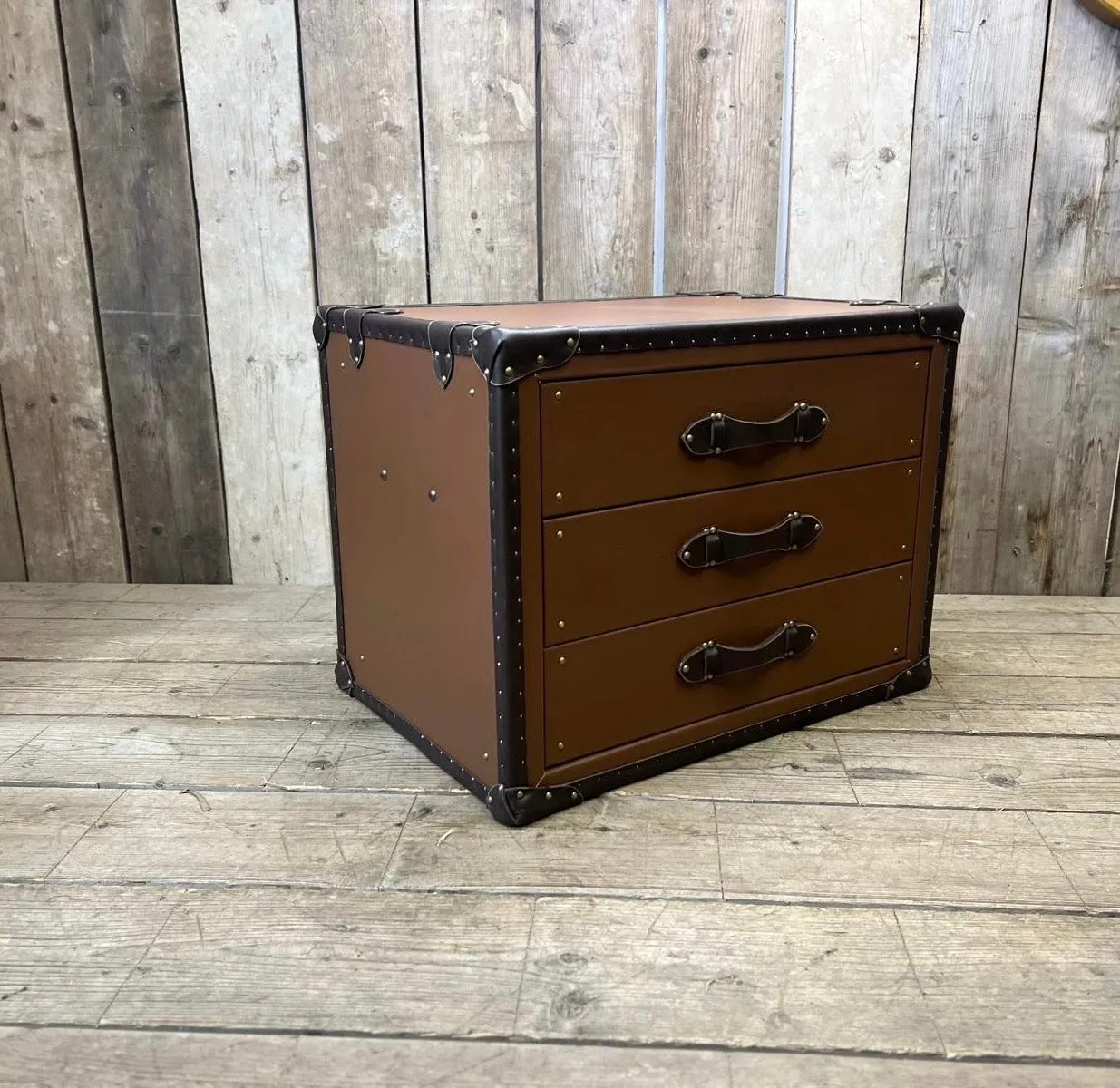 Nassau Leather Drawers