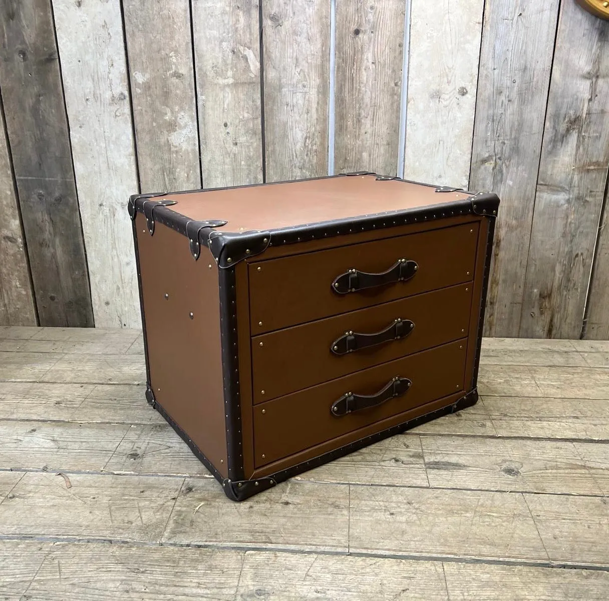Nassau Leather Drawers