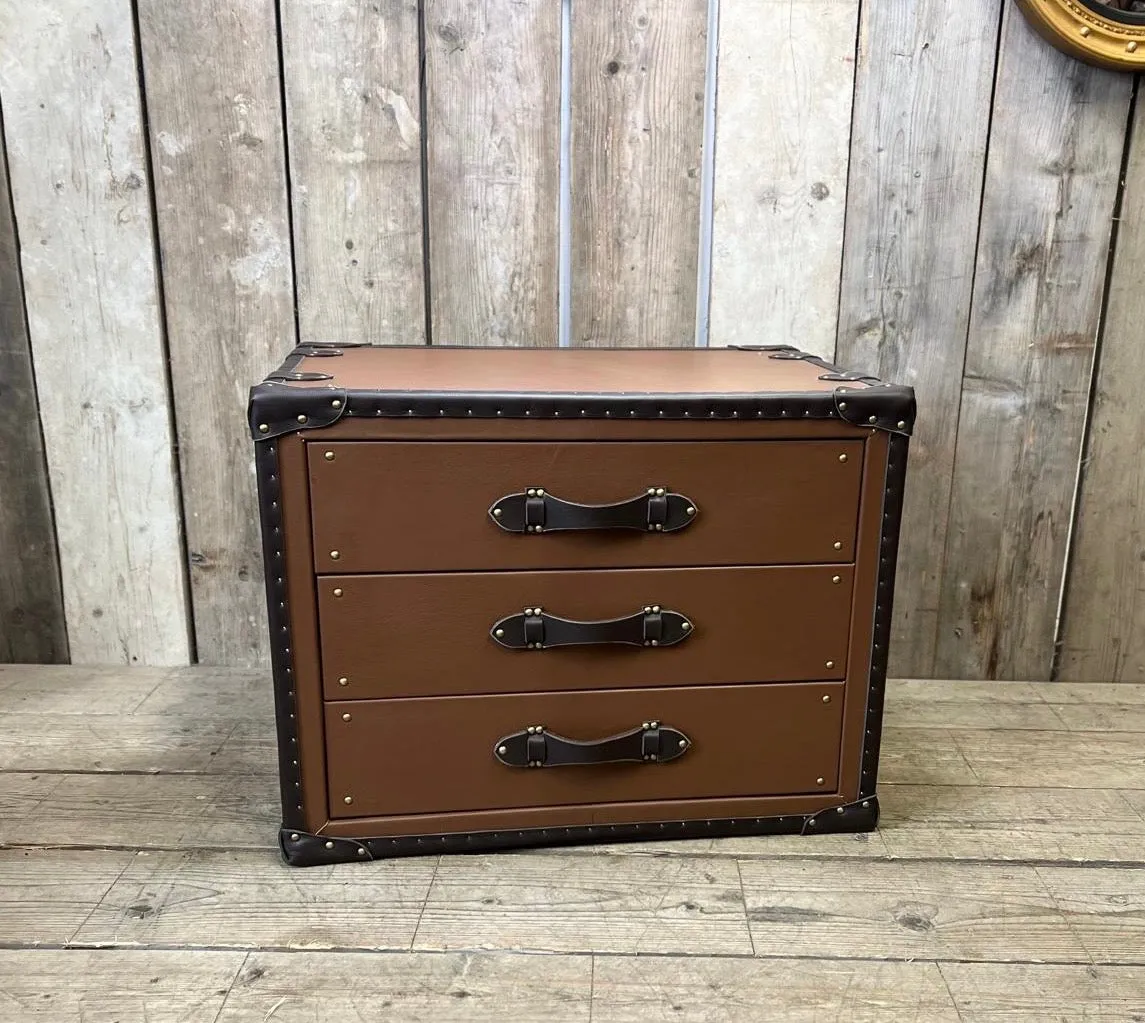 Nassau Leather Drawers