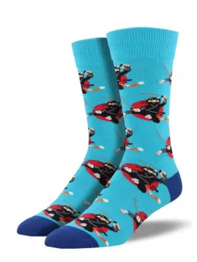 Ninja Cat Socks (Men's)