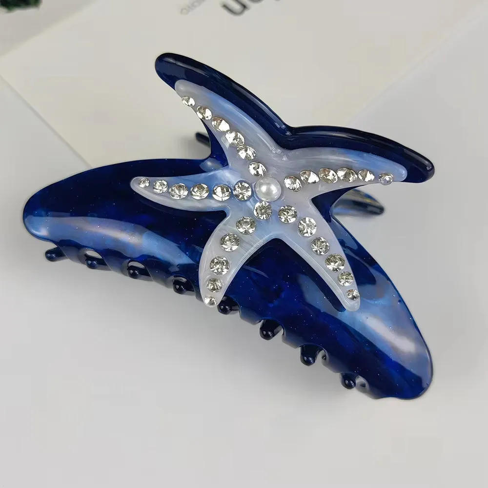 OCEAN INSPIRED ACETATE HAIR CLIPS