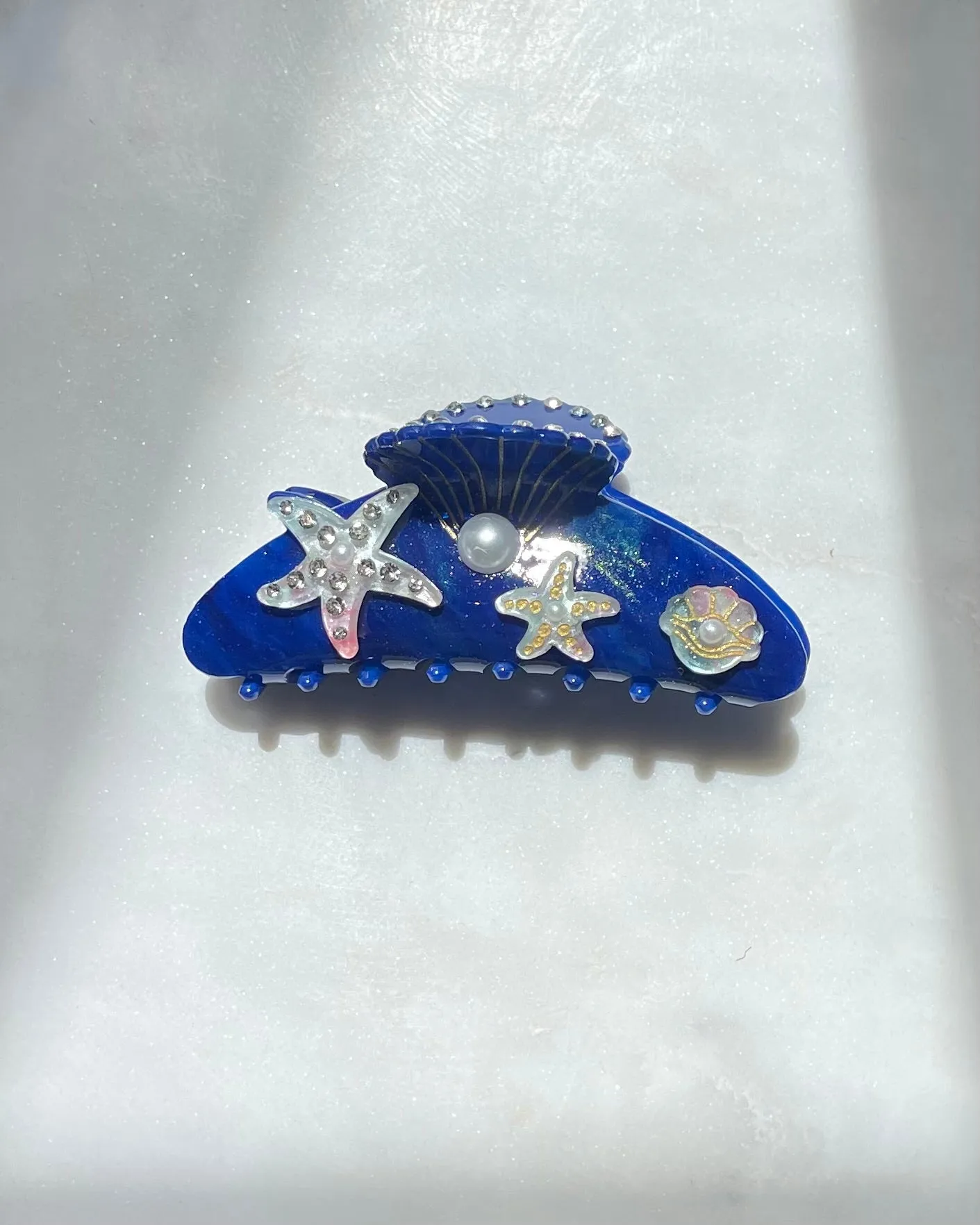 OCEAN INSPIRED ACETATE HAIR CLIPS