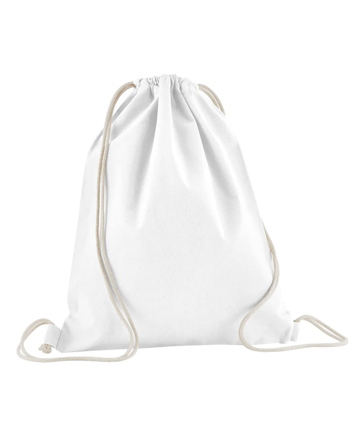 Organic cotton InCo gym sac | White