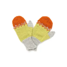 Patons Knit Kids Tri-Color Mittens