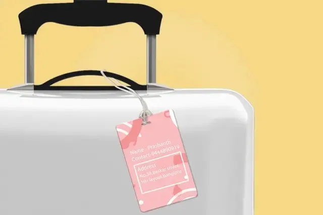 Personalized Luggage Tag