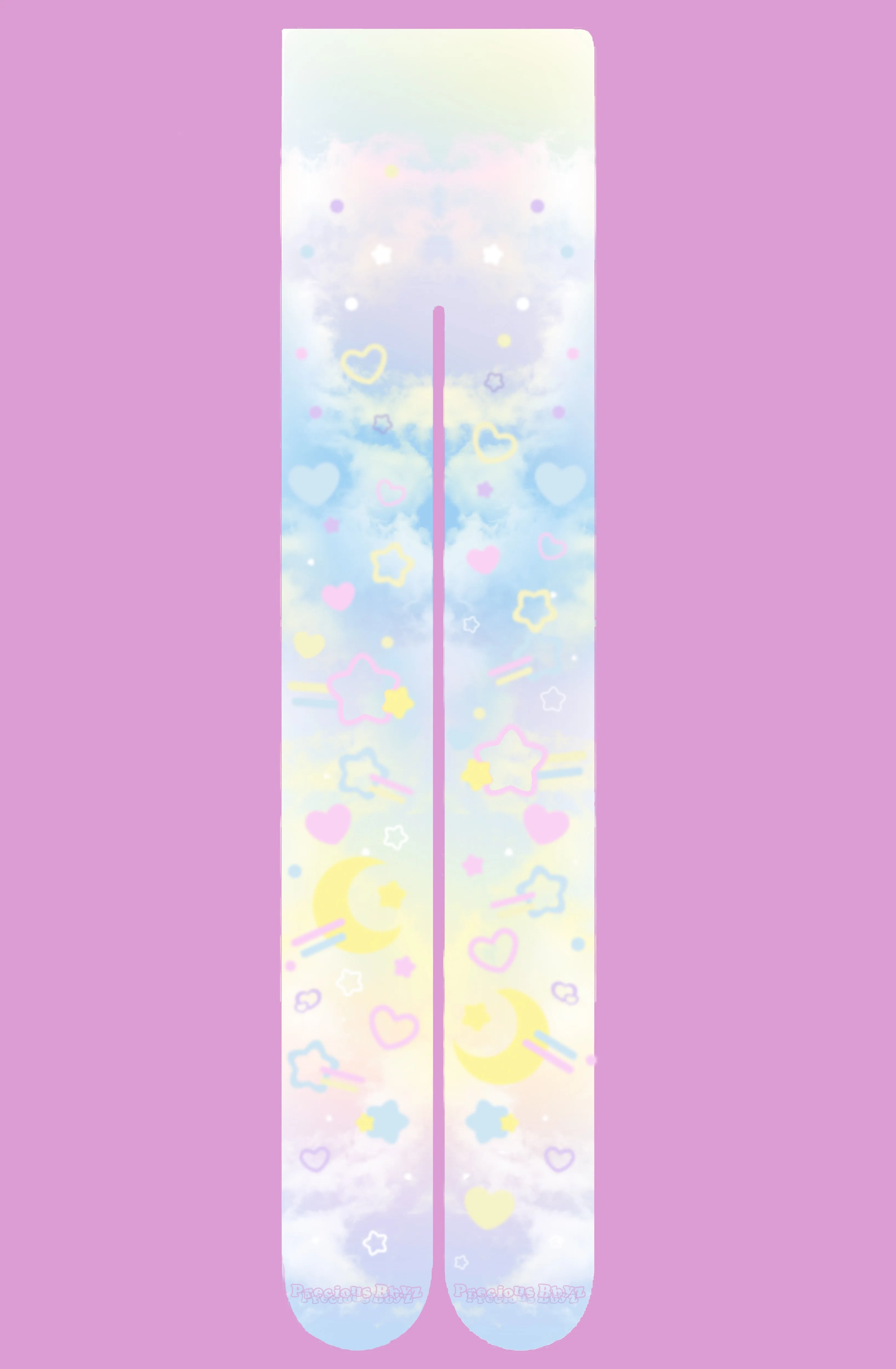 Rainbow Clouds Tights