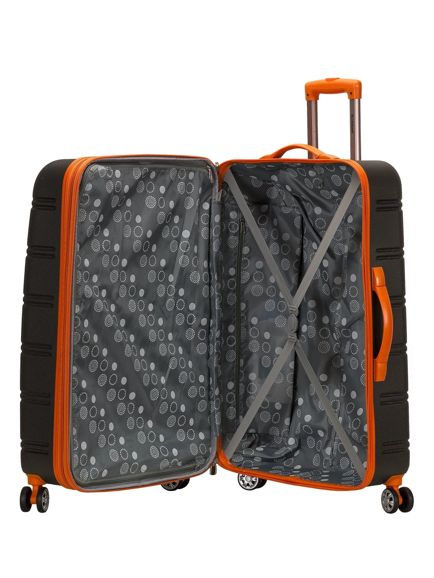 Rockland Luggage Melbourne 3 Piece Hardside Luggage Set