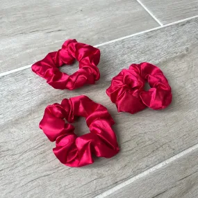 Scarlet Red Scrunchie