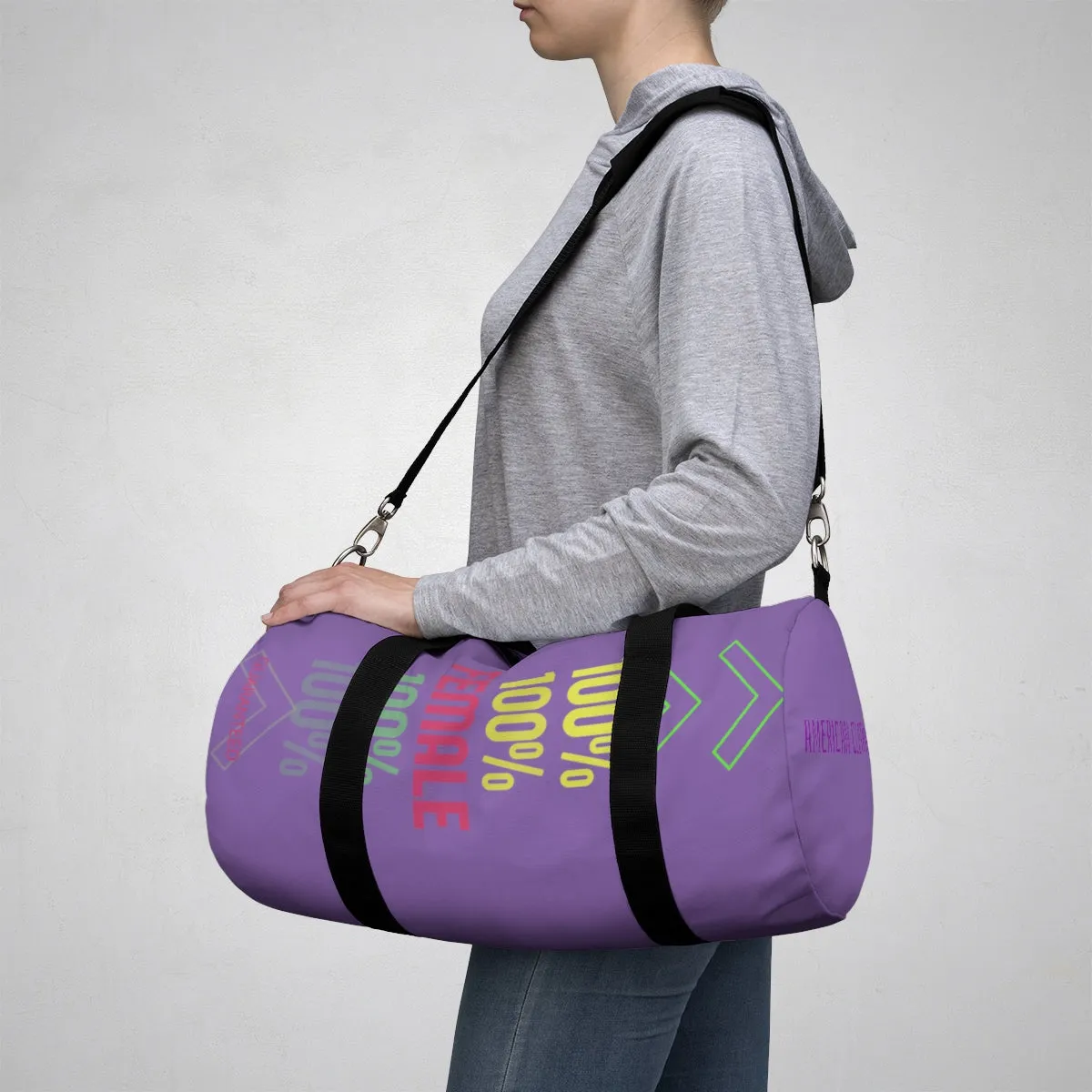 Sports Bag ( 100 % Female ) Purple