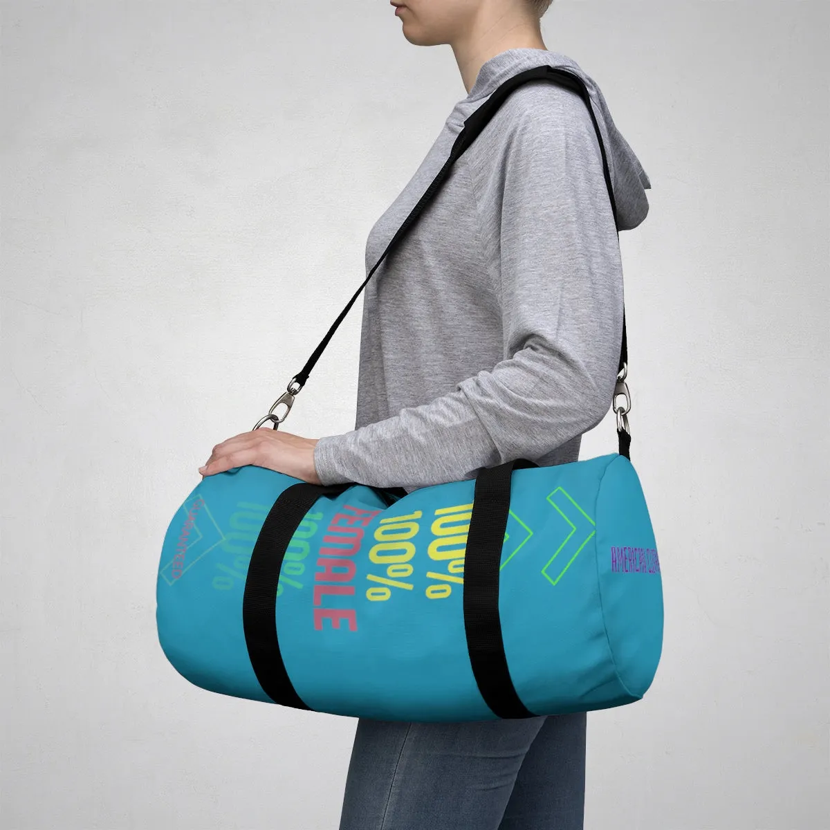 Sports Bag ( 100 % Female ) Turquoise