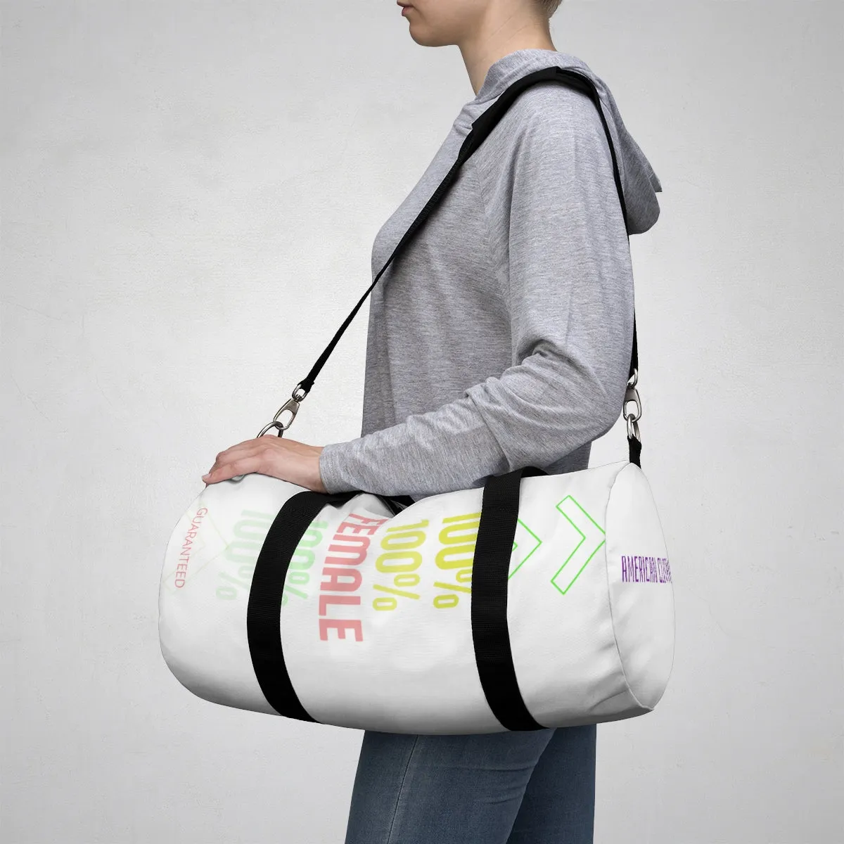 Sports Bag ( 100 % Female ) White