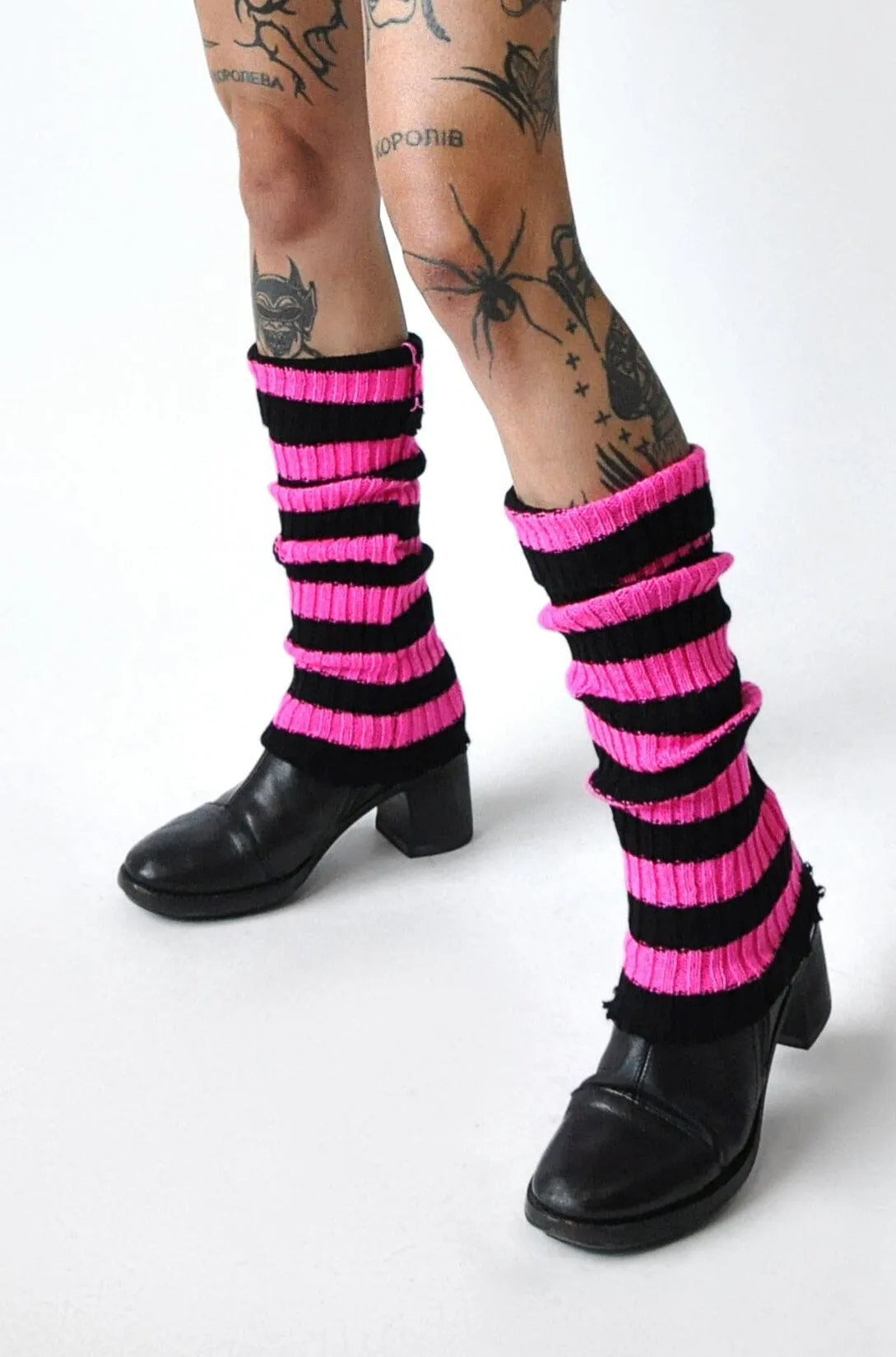 Stripe Leg Warmers