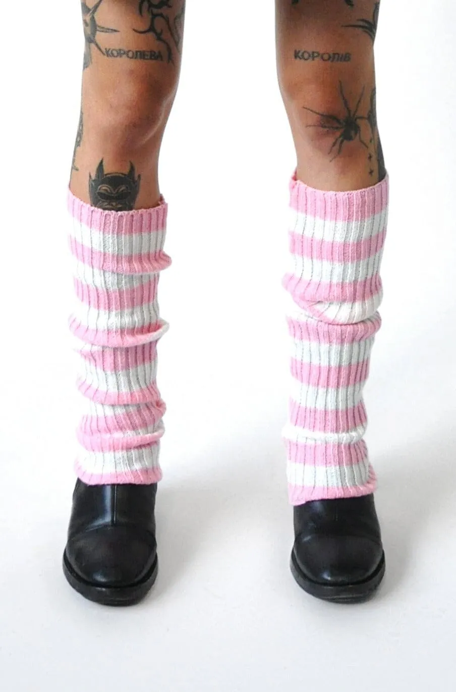 Stripe Leg Warmers