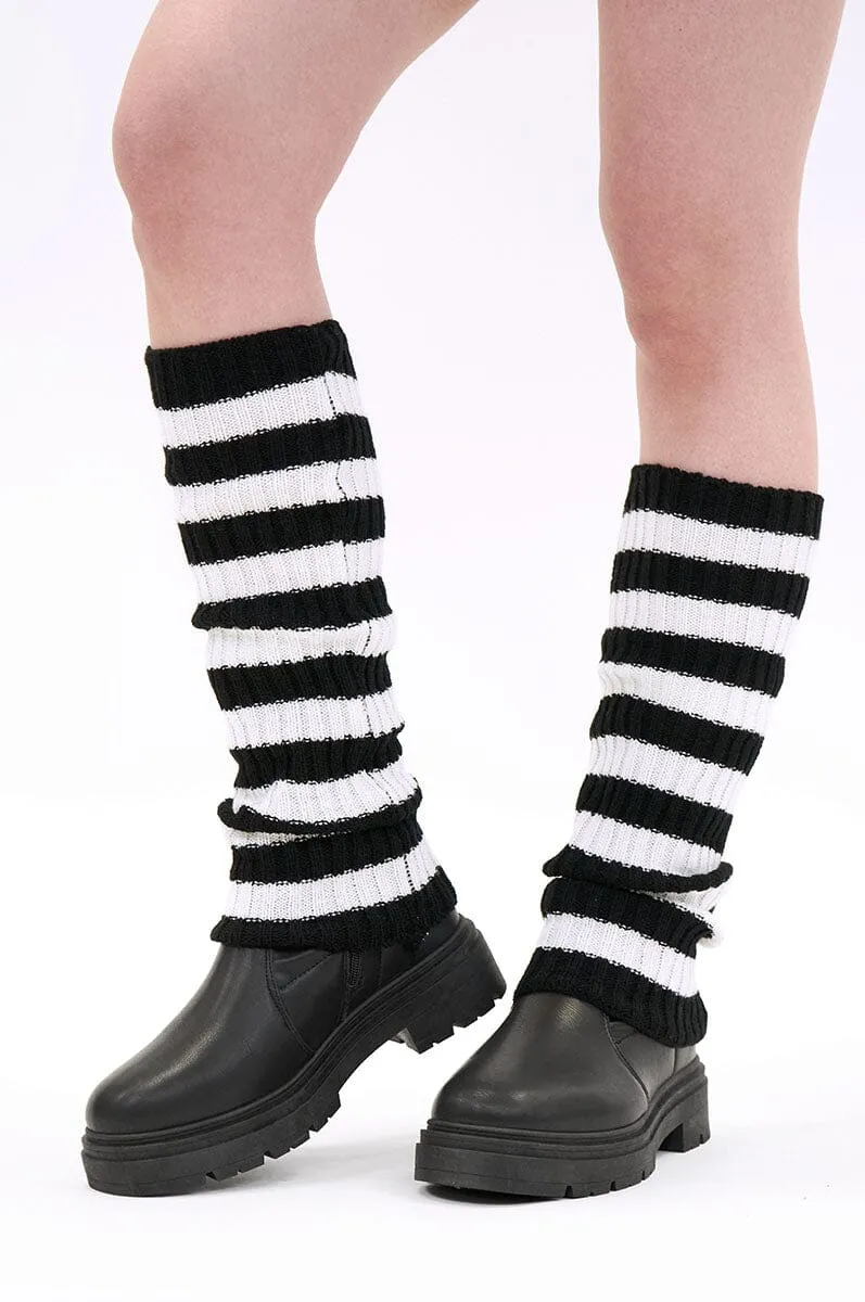 Stripe Leg Warmers