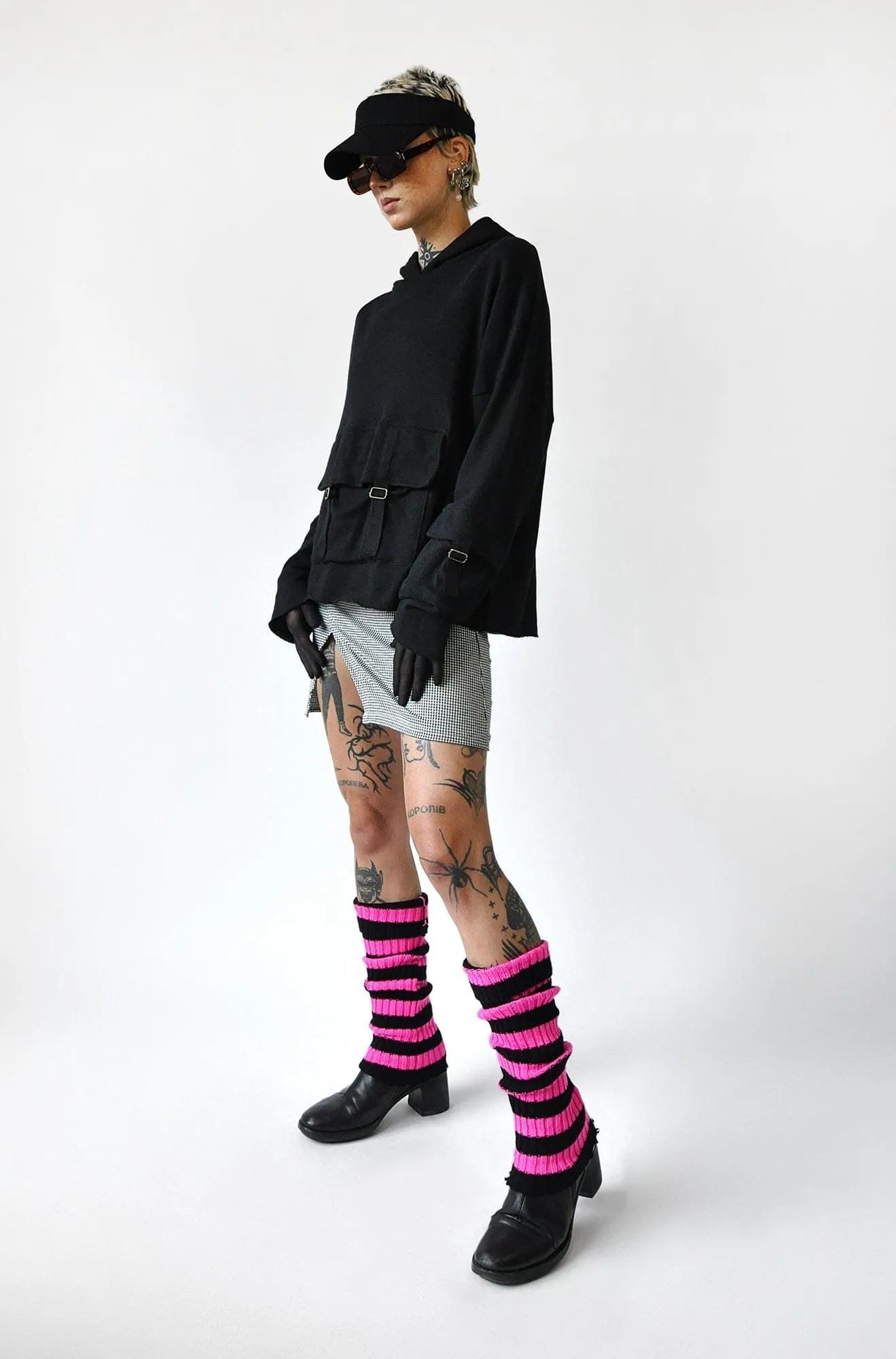 Stripe Leg Warmers