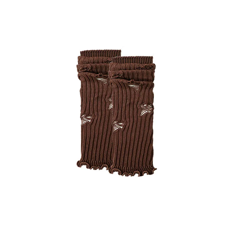 Sweetnana F/W Thermal Leg Warmers for Women, Hot Girl Ripped Fashion Stockings, Versatile and Trendy.