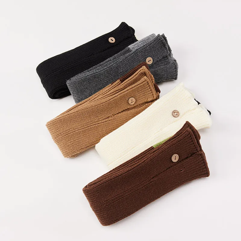Sweetnana Leg Warmers for Women, Splicing Color Y2k Fashion Leg Warmers, Cozy and Warm.