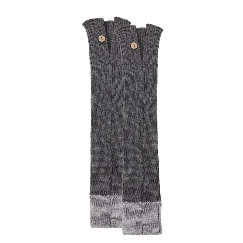 Sweetnana Leg Warmers for Women, Splicing Color Y2k Fashion Leg Warmers, Cozy and Warm.