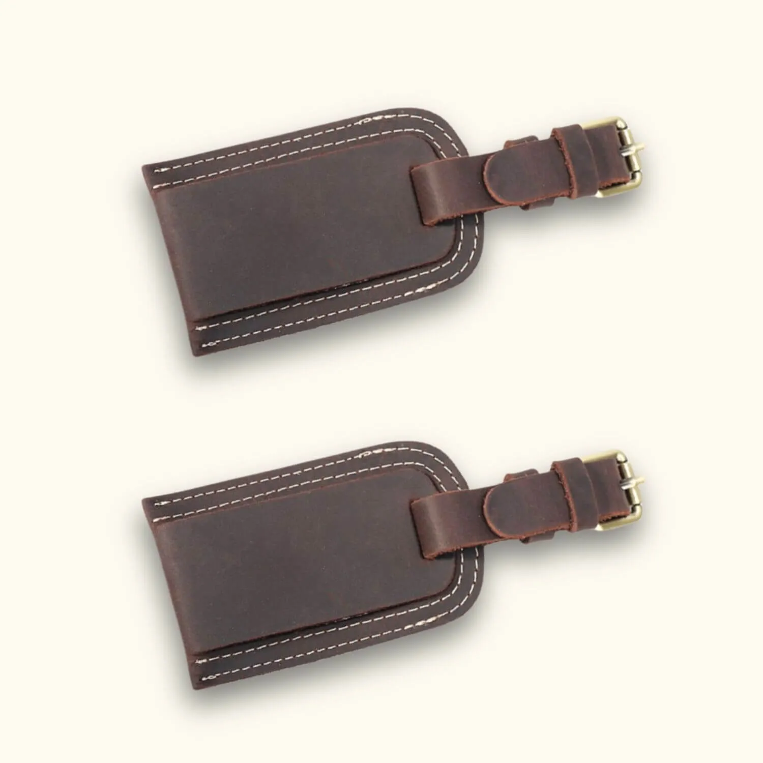 The Everyman Tag – Leather Luggage and Bag Tag