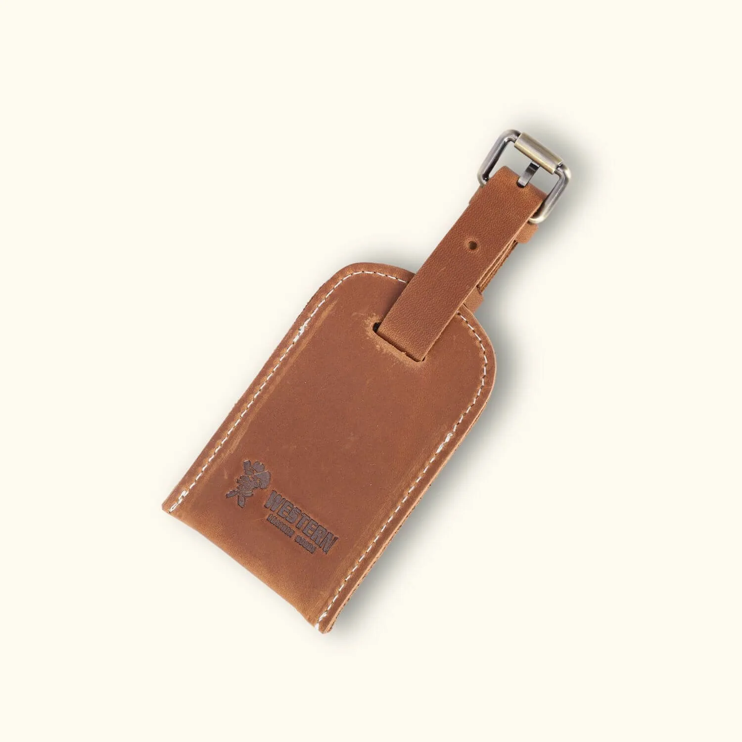 The Everyman Tag – Leather Luggage and Bag Tag