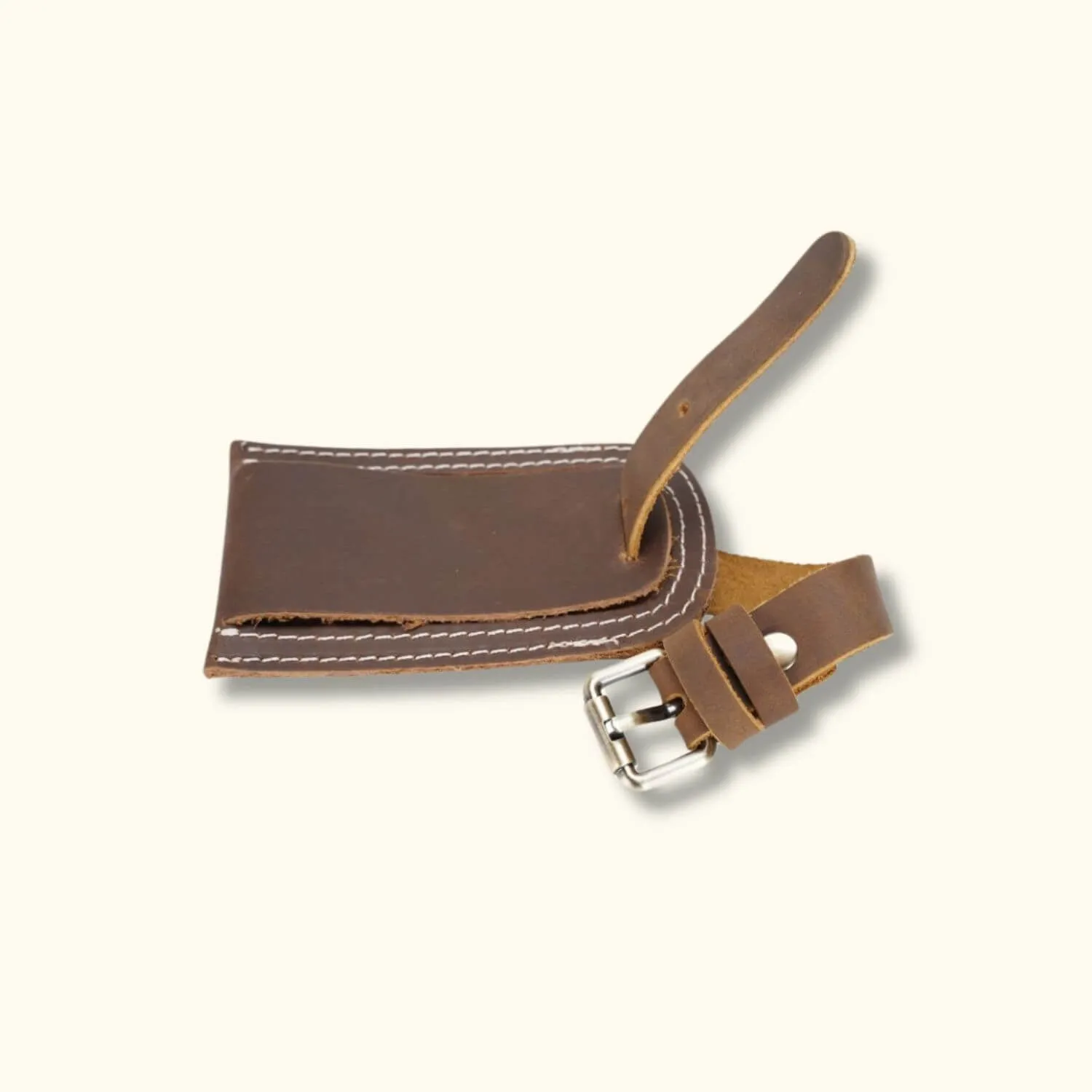 The Everyman Tag – Leather Luggage and Bag Tag