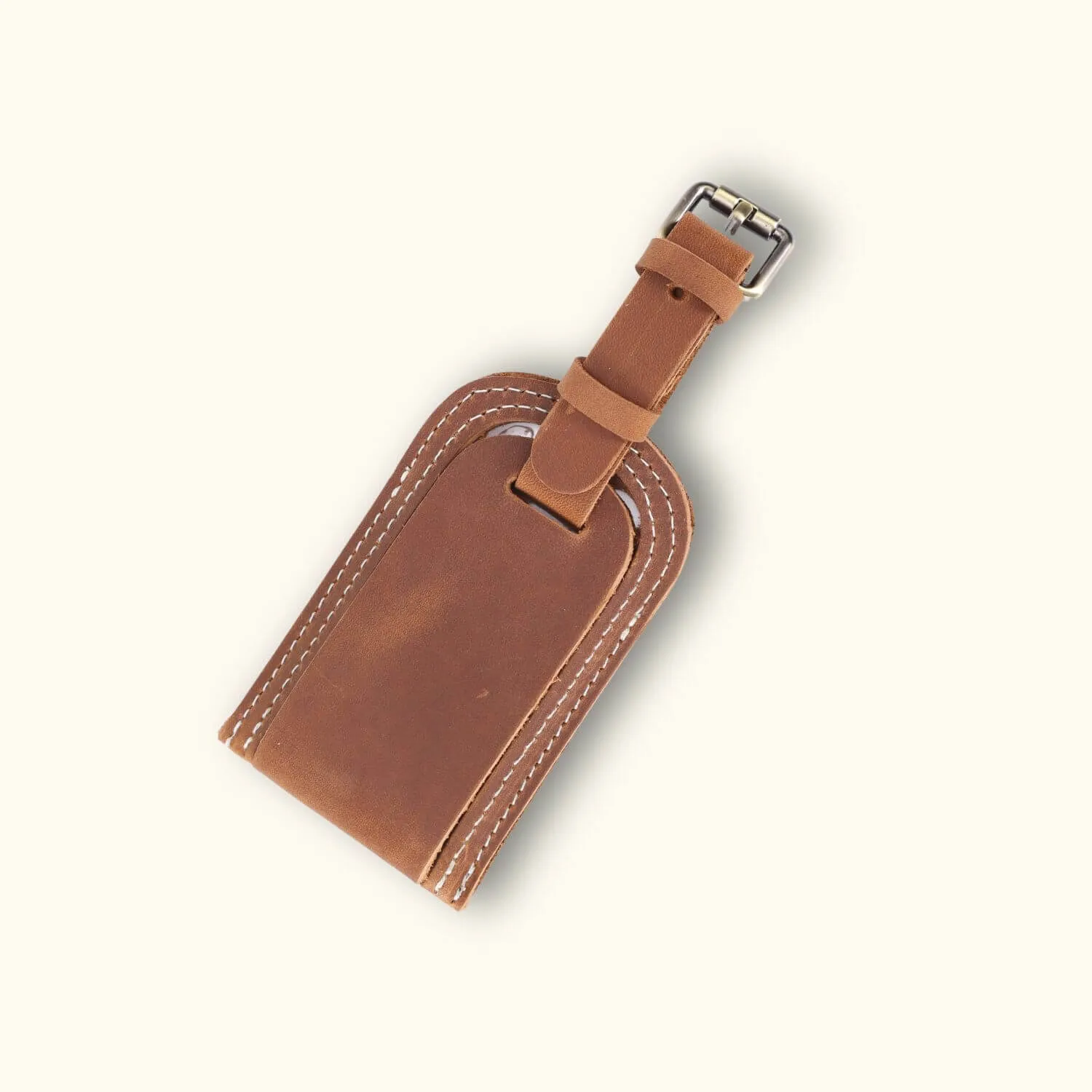 The Everyman Tag – Leather Luggage and Bag Tag