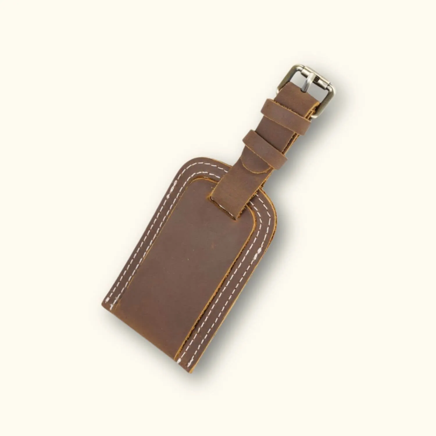 The Everyman Tag – Leather Luggage and Bag Tag