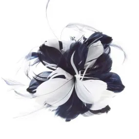 Two Tone Feather Clip